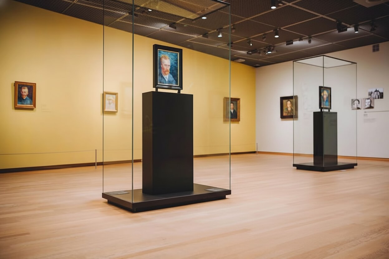 Van Gogh portraits hall